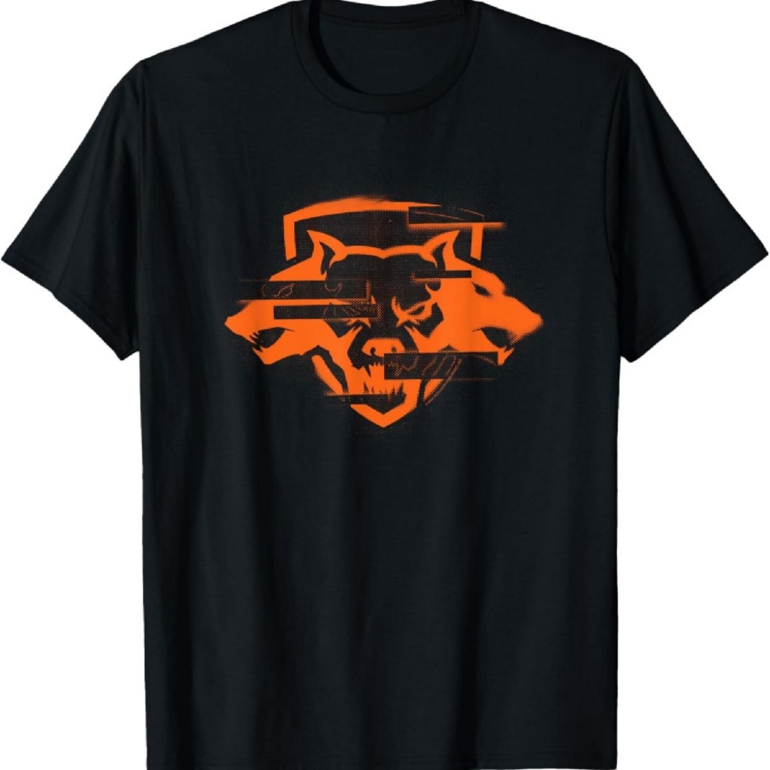 

Black Ops 6 Cerberus Cover Up Logo T-Shirt XXXXXL чорний