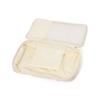 Franc Franc Japan Bicolor Satin CoMpression Organizer M Mint X Ivory