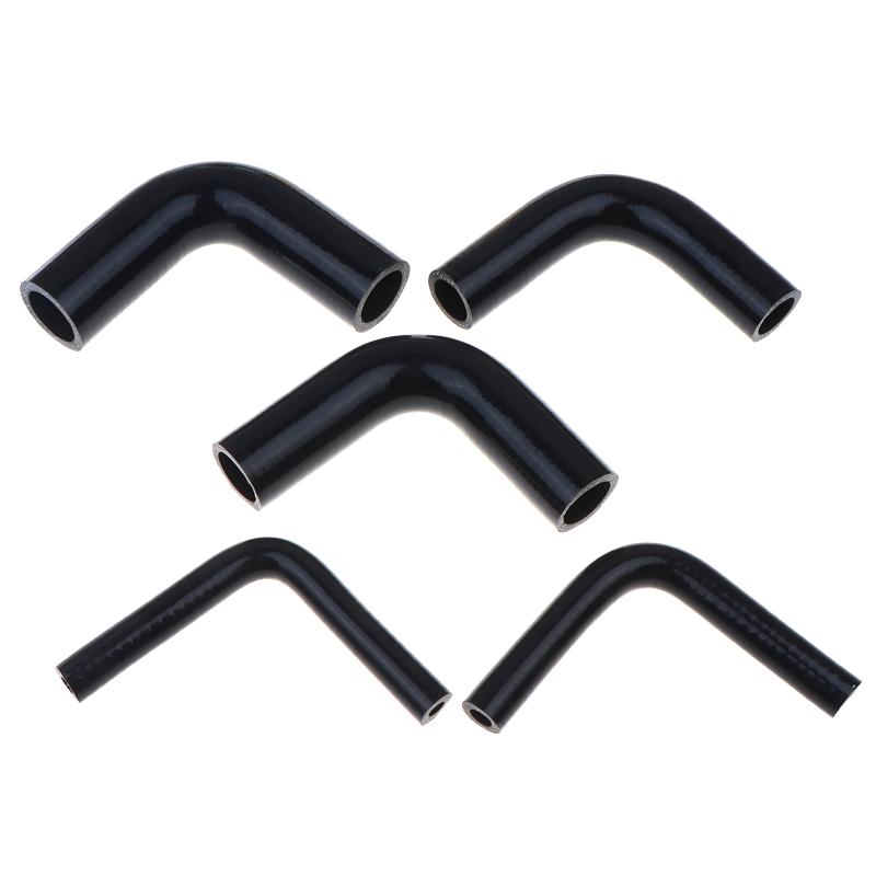 High Quality 90 Degree Silicone Elbow Hose 8mm 10mm 22mm 25mm 28mm Oil Coolant Pipe for Car and Truck