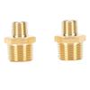 1Celsius2 To 1Celsius4in   Male Reducing Nipple Fitting Adapter Brass Pipe Fitting Reducer Adapter for Fuel