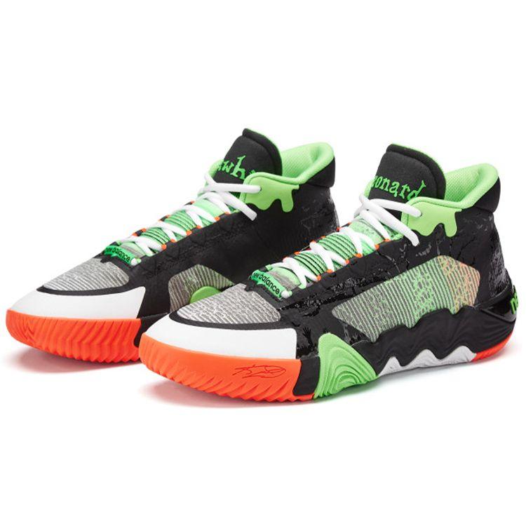 New Balance Goosebumps x KAWHI 2 Men Sneakers Black Vibrant-Spring Orange BBKLSGB2