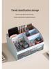 Transparent Small Drawer Storage Cabinet - Student Desk Organizer