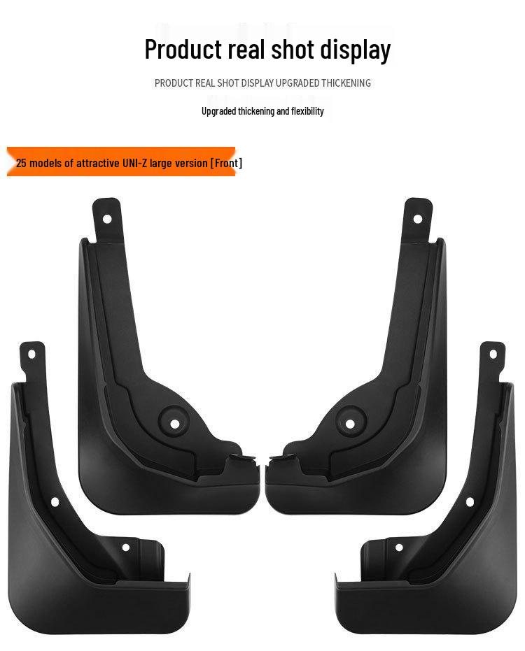 Changan UNI-Z 2025 Large Car Mudguard - Cross-border Mud Flap
