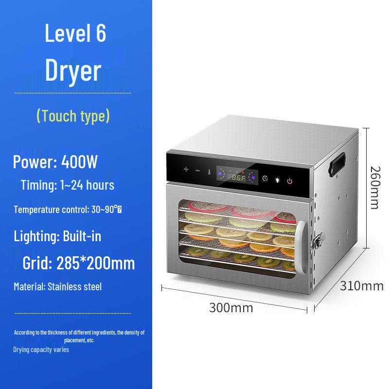 Compact Multi-Functional Dehydrator: Perfect for Fruits, Vegetables, and Meat Drying