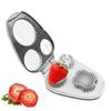 3 in 1 Egg Cutter Manual Kitchen Gadge Portable Fruit Slicing Tool Multifunctional Vegetable Crusher Hard Boiled Eggs