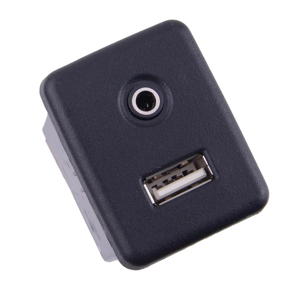 Industrial AUX Port & USB Charging Socket Module Reference 13599456 Car Entertainment Interfaces Simple Installation