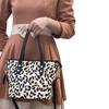 Wind Kadın Çantası Deri Leopar Desenli İnek Derisi El Çantası Postacı Çantası Moda Kadın Çantası