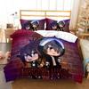 3D tištěná nová sada ložního prádla Gacha Life povlak na polštář povlak na přikrývku 3ks Double Twin Full Queen King Dospělí chlapci Povlečení Povlak na přikrývku