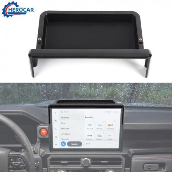 Center Console Dash Storage Tray Organizer Behind Screen for Tacoma 24+ 4Runner