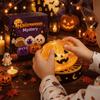 Glittering Dumpling Squishes Giant Rainbow Squeeze Toy Stress-Relieving Ball  Spooky Ghost