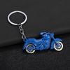 Keychain Pendant Motorcycle Design Zinc Alloy Key Chain with Metal Chain Buckle Lightweight Key Holder Backpack Car Accessory
