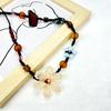 Ethnic Wooden Flower Necklace Vintage Star Pendant Necklace Trendy   Gift