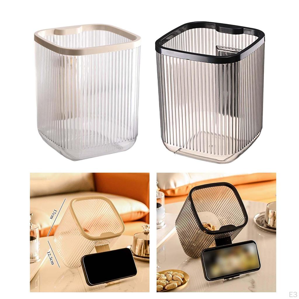 Compact Desk Waste Bin for Home And Office Organization