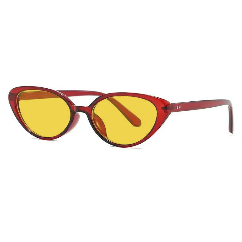 New Cat-Eye Night Vision Myopia Glasses for Women High-Definition Eyeglasses for Day and Night Driving Diopter 0 To -4.0