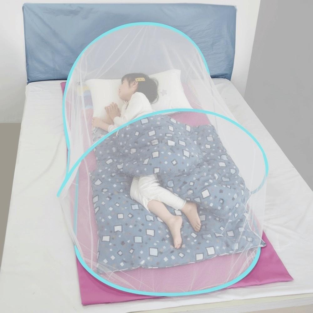 Foldable Portable Mosquito Net Easy Installation Single Bed Pop Up Mosquito Net Large Space Encrypted Mesh Mosquito Netting Tent