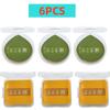 YS0080-100-Point Cotton Cushion Puff - Makeup Artist Grade, Non-Powder Absorbing, Thick Q-Elastic, Dry/Wet Dual-Use