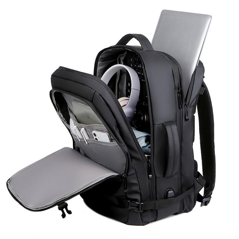 Expandable Waterproof Multi-Function Laptop Backpack for Commuting and Business