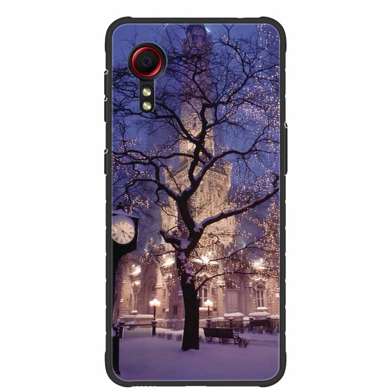 Per Samsung Galaxy Xcover7 5G Cover Carina Adorabile Custodia Posteriore in Silicone per Telefono Per Samsung Xcover 7 Protettiva Antiurto Morbide Custodie