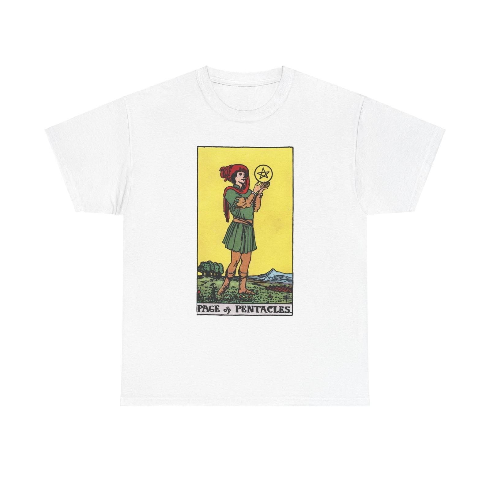 The Page of Pentacles (Tarot Card) T shirt L