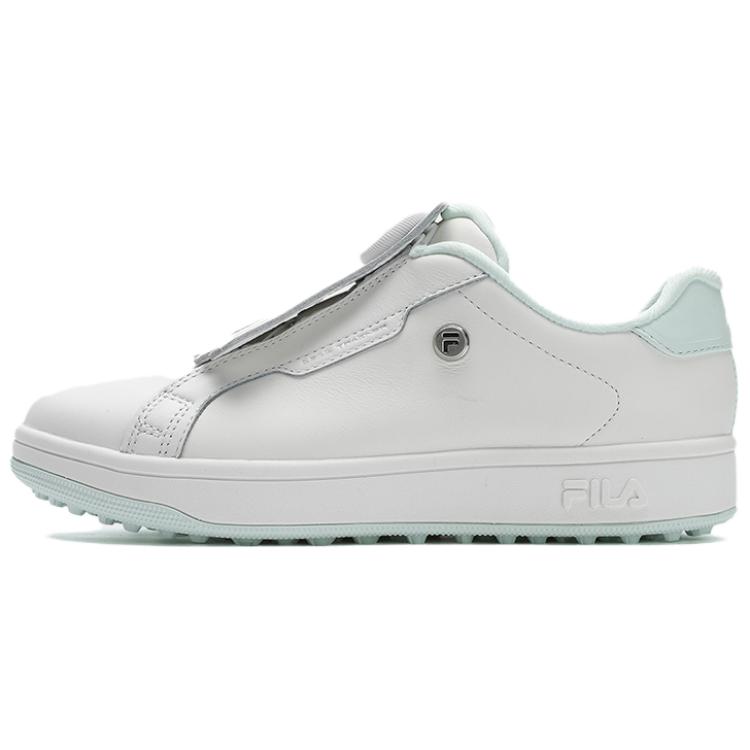 New FILA GF 1911 Trainer Abrasion Resistant Low Top Golf Shoes Women's Bright White A12W531712F-BW