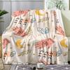 Boho Muster Überwurf Weiche Flanell AC Decke Leichter Sommer Nickerchen Überwurf Gemütliche Decke für Sofa Bett Reise Zuhause