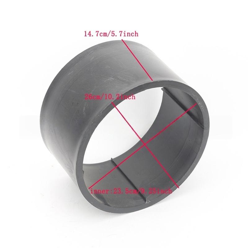 Heat Resistant Universal ATV Front Wheel Drift Sleeves Protective PVC Coating Reduces Tire Wear During Precise Sliding