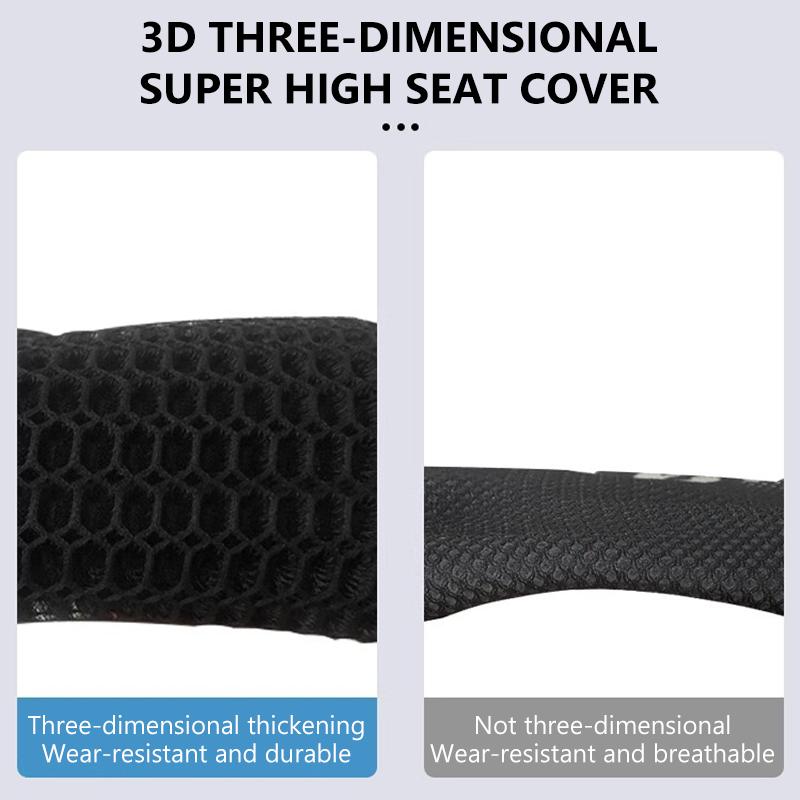 SEAMETAL Elektryczny Oddychający Motocyklowy Pokrowiec Letni na Siedzenie Siatka 3D Poduszka na Rower Skuter