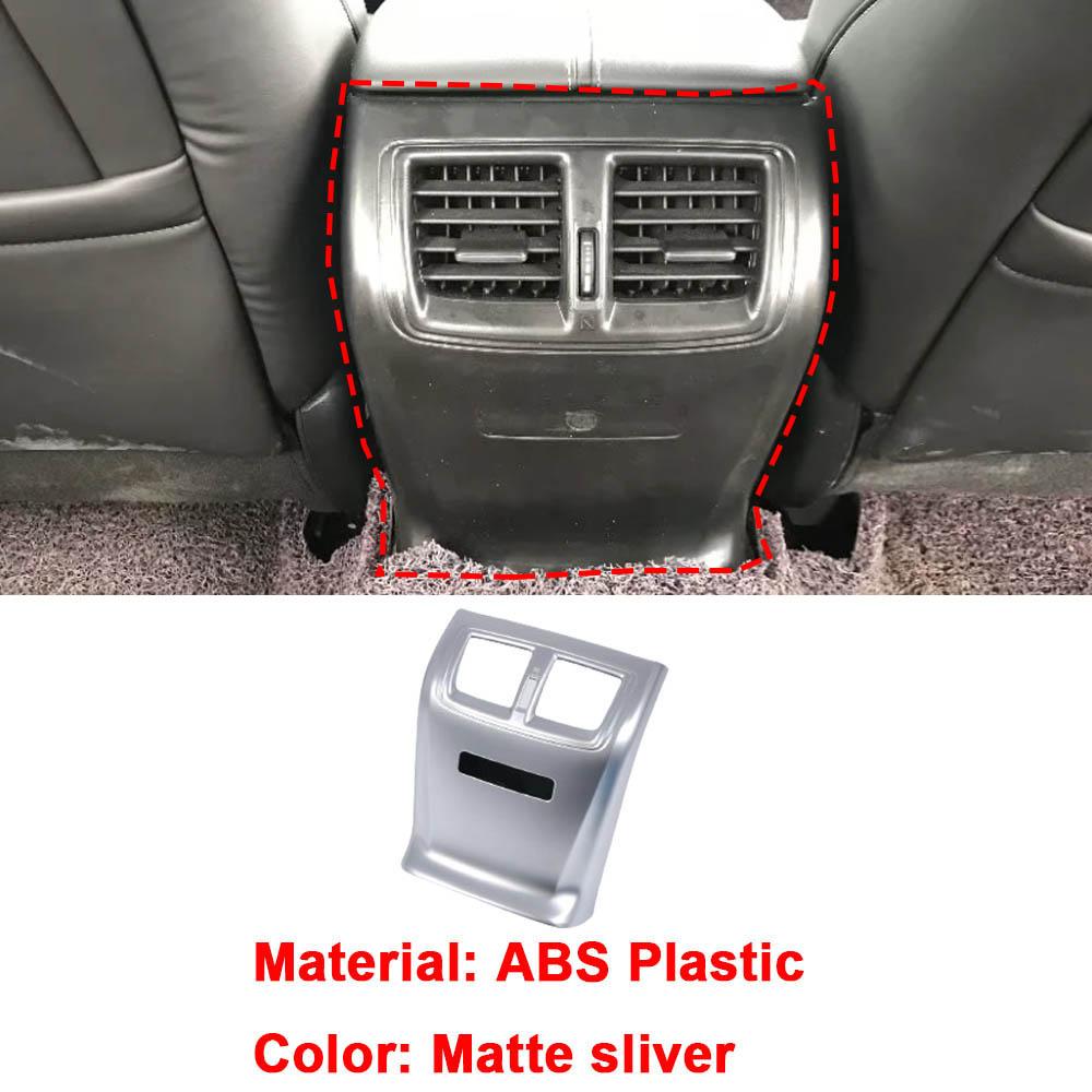 For Acura TLX 2018    ABS Seat Switch Cover Amrest Handle Outlet Vent Reading Light Frame Gear Trim Accessories