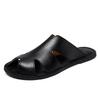 Men's Lightweight Summer Sandals: Flat Bottom Roman Beach Slippers for Outdoor Fashion
