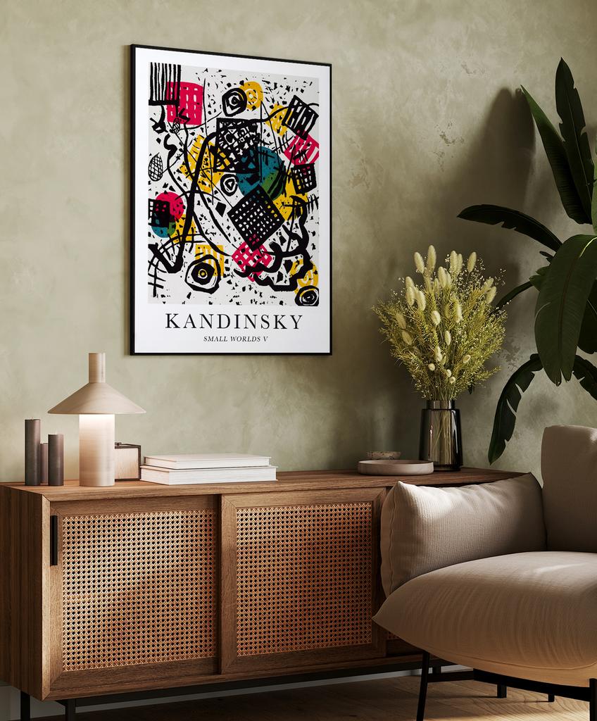Poster Kandinsky Small Worlds