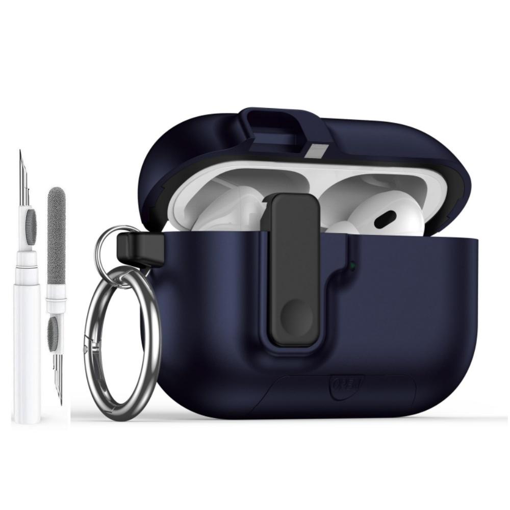 for AirPods Pro 3 Case with Phone Holder For AirPods Pro 3 Case Automatic Magnetic Lock with Cleaning Kit Case for AirPods Pro 3