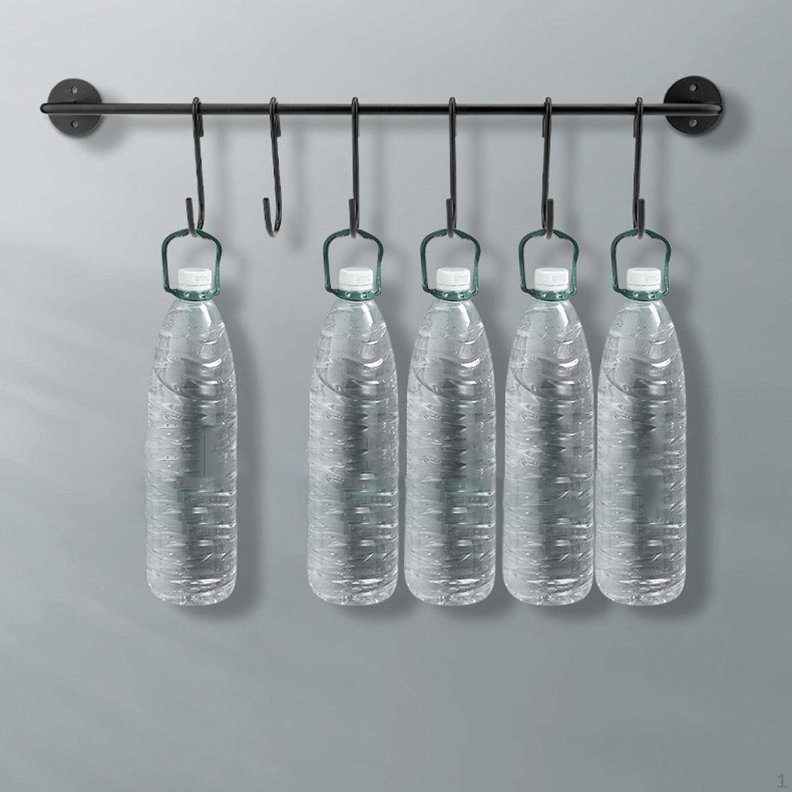 Вешалка-органайзер для шляп держатель для шапок в спальне металлический настенный зажим для хранения с 10 крючками S Hook 1189₽