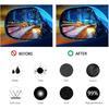 8 Pieces Car Rearview Mirror Film, Anti Fog Glare Rainproof Waterproof Mirror HD Clear Nano Coating Car Film, Protective Sticker for Rear View