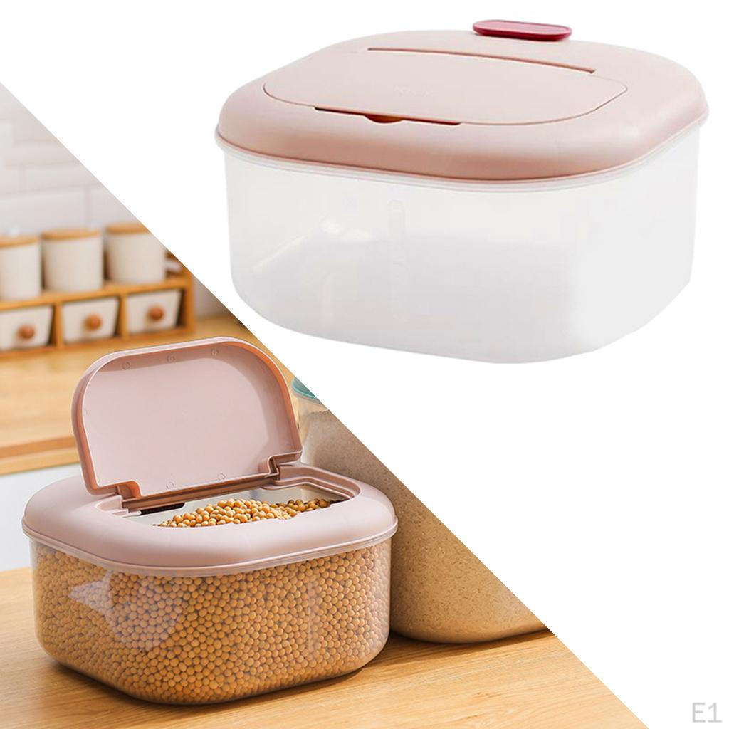 6kg Large Rice Storage Container Grain Dispenser Box