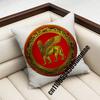 For Assyria Assyrian National Emblem Flag Throw Pillow Case Sham 45X45Cm 40X40Cm Square Car Pillowcase Pad Cushion Cover