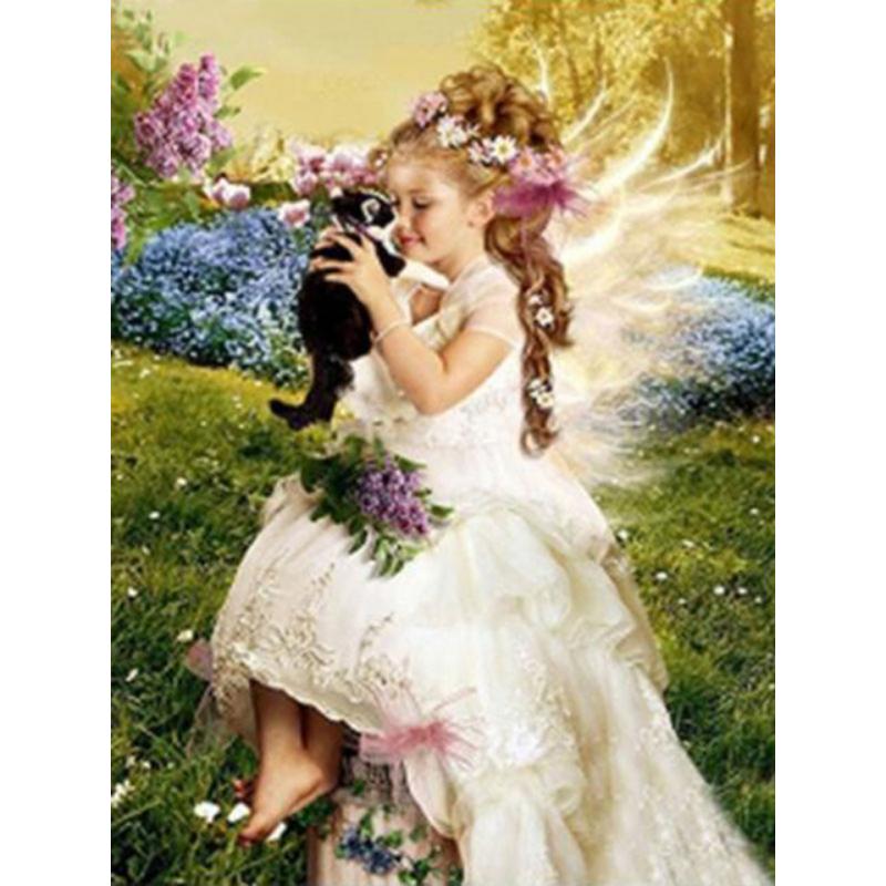 DIY Christmas Gift 5D Fairy Butterfly DIY Diamond Embroidery Painting Cross Stitch