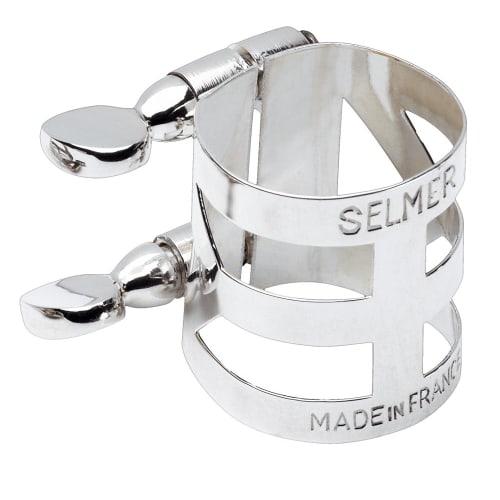 

Selmer Paris Selmer Tenor Saxophone Ligature, Silver Plated Finish (For Metal Mouthpieces Only)