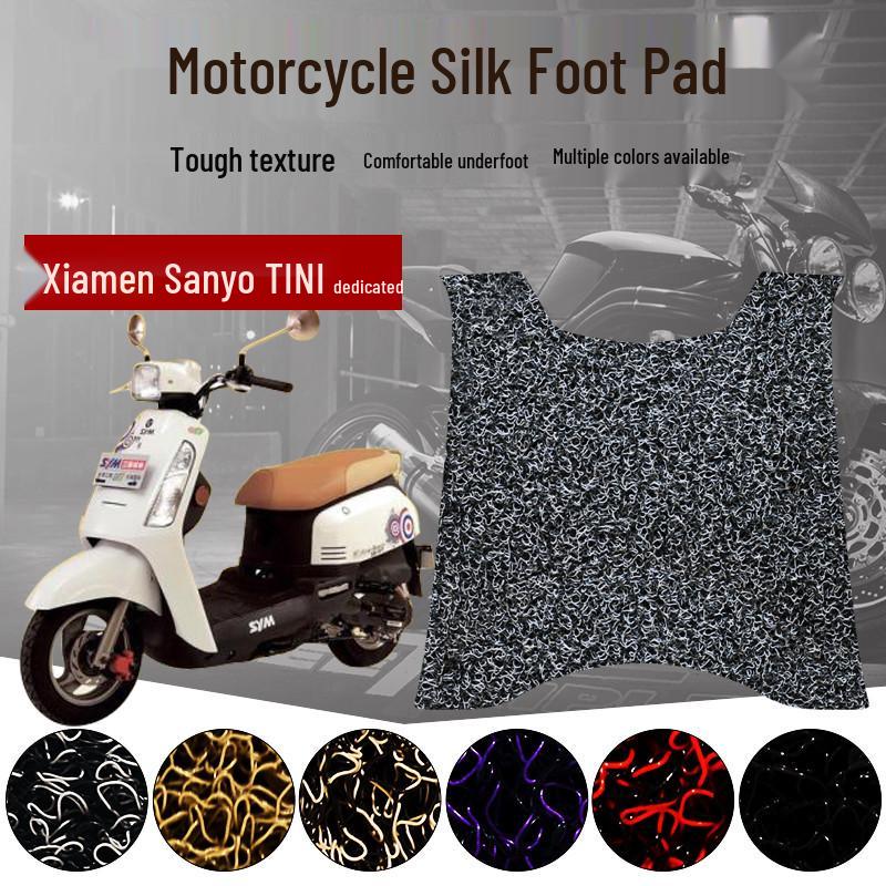 Non-Slip Waterproof Footrest Mat for Xiaxing Sanyang Tini110 Scooter