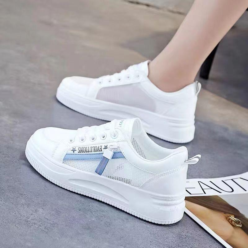 Student sports and leisure little white women's shoes spring and autumn shoes board shoes