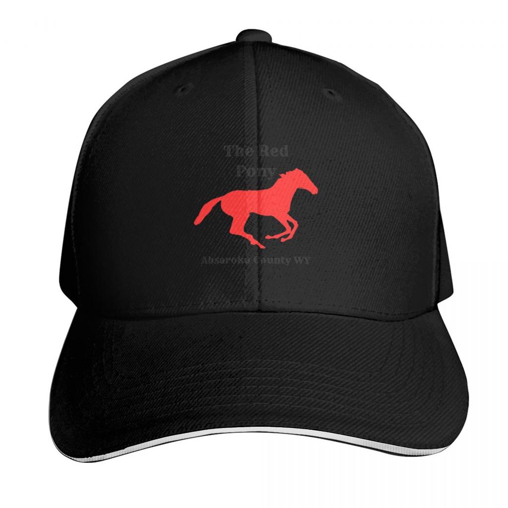 The Red Pony Absaroka County Baseball Cap Thermal Visor hats for Unisex Golf Cap Military Cap Unisex Golf Unisex Womens