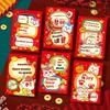 6Pcs 2026 Year Of The Horse Red Envelopes Luck Money Bag Spring Festival Bless Pocket Red Packet New Year Decoration Gift