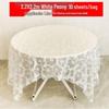 ZISIZ Disposable Rectangular Tablecloth