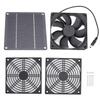 Weatherproof Solar Ventilation Fan 3W Outdoor Solar Fan Solar Powered Exhaust Fan  Chicken Coop