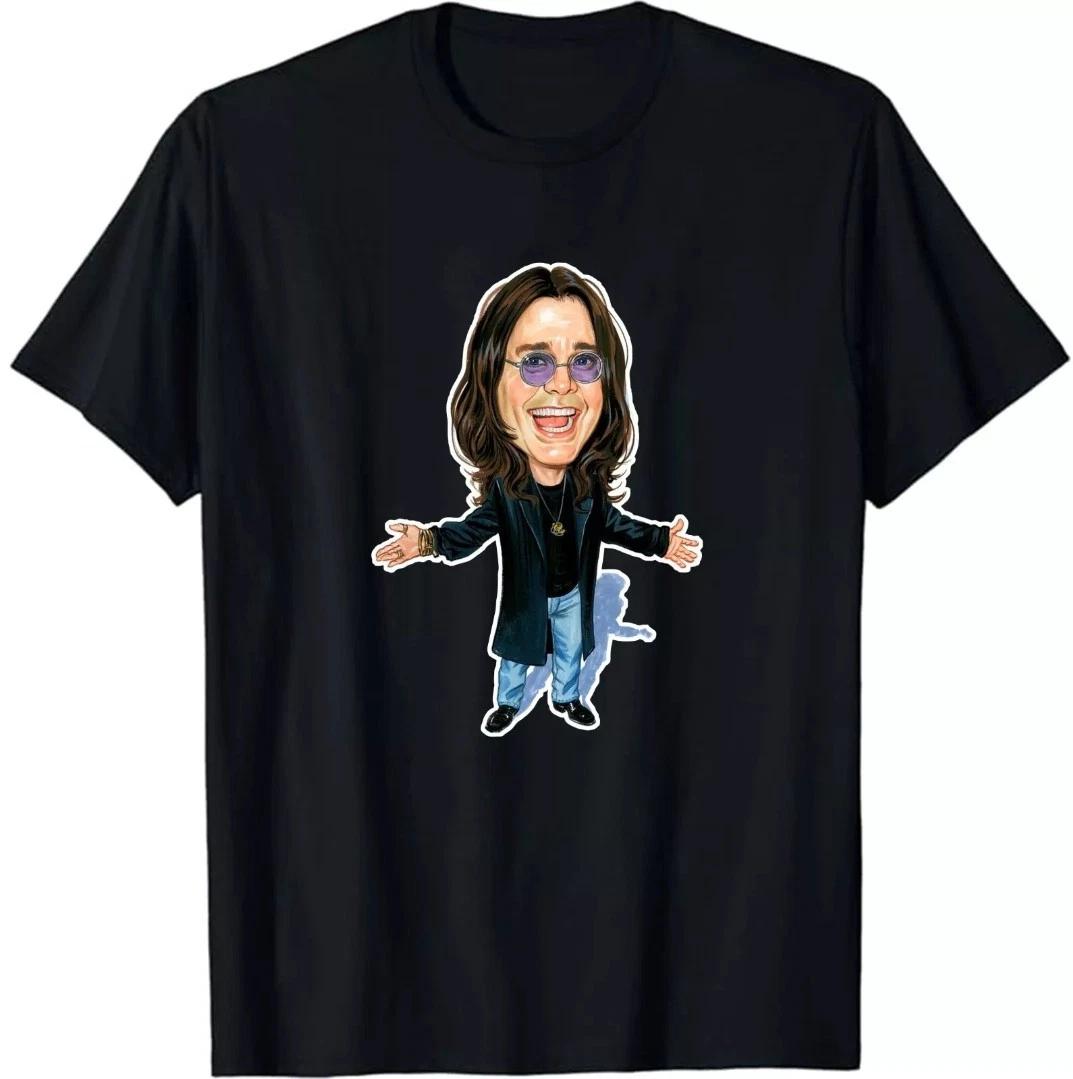

Ozzy toon 100% Cotton T-shirt Mens Tees Top All sizes S M L XL XXL colours Black, White XL