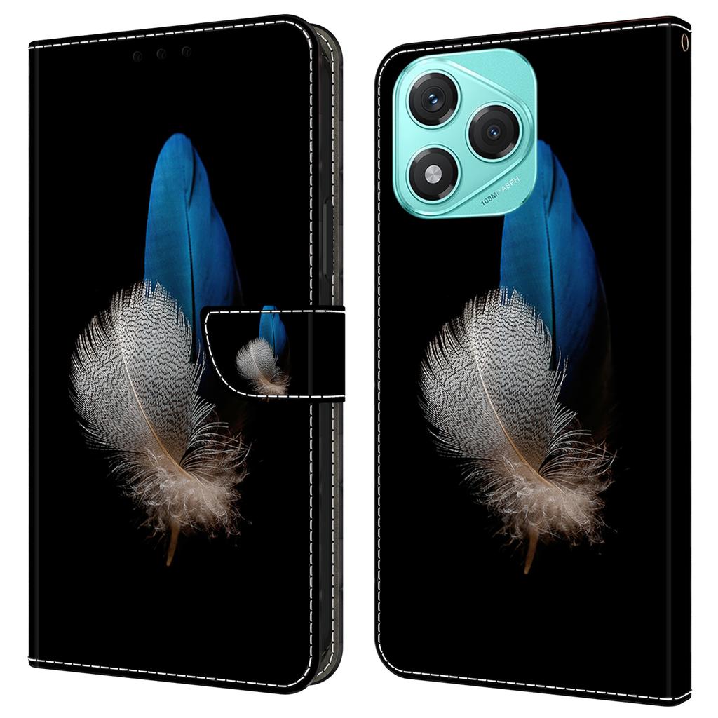 Für Honor 400 Lite 5G Hülle 3D Muster PU Leder Brieftasche Handyhülle mit Ständer