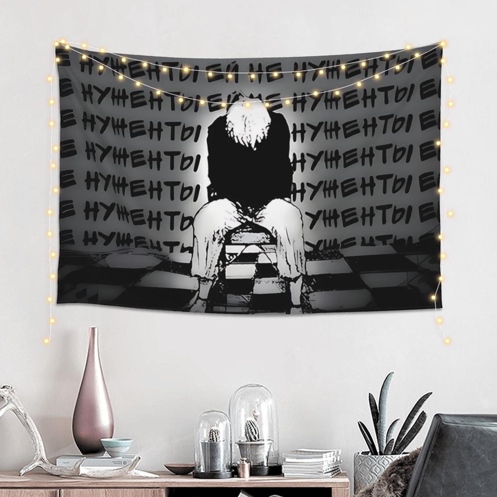 Halloween Tokyo Ghoul Kaneki Cutecore Tapestry Wall Hanging Blanket Tapestry Home Decor Items Wall Decorations