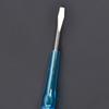 Blue Clear Flathead Voltage Tester Pen Measure 100-500V With Auto Test Function For Electricians Polarity Detection