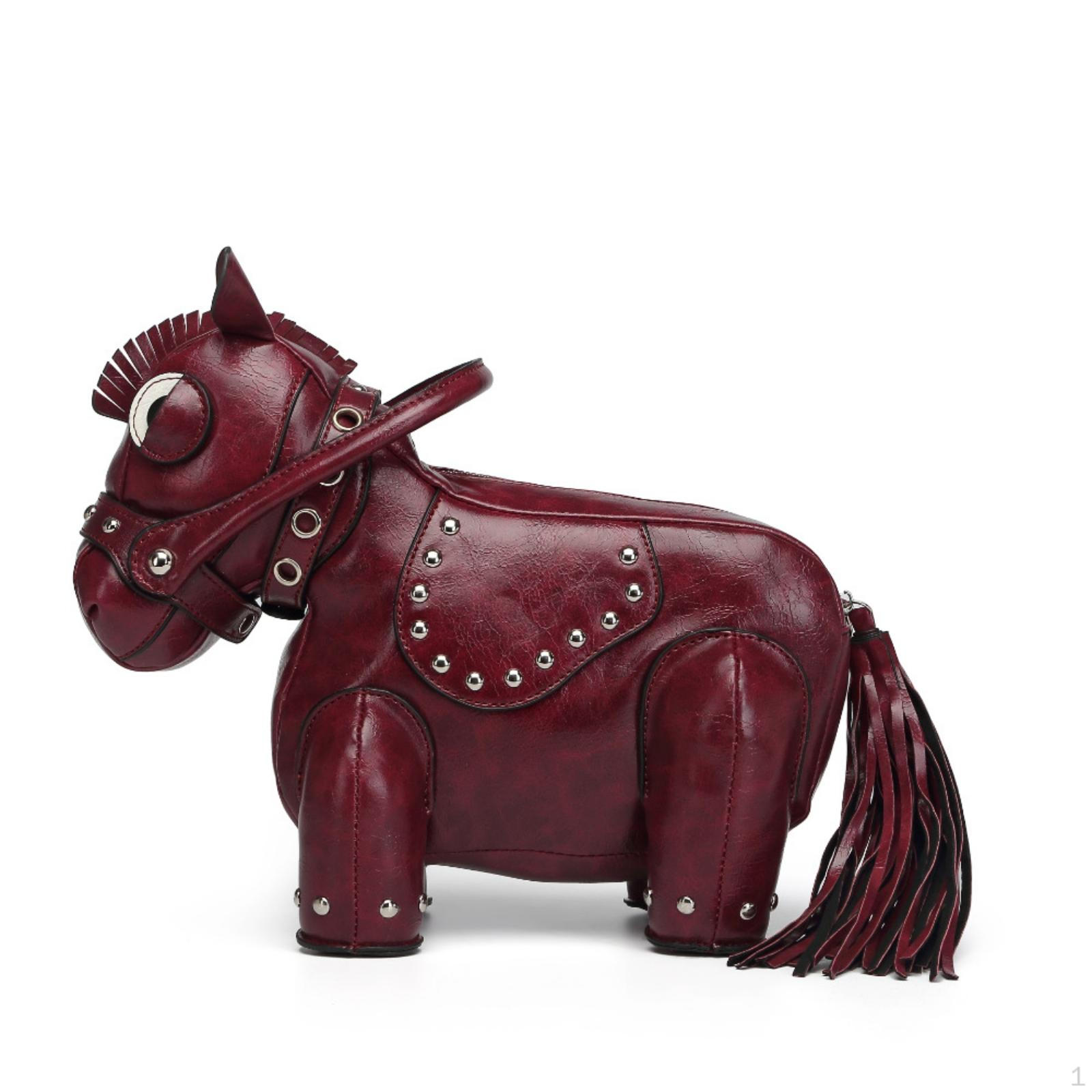 HorseShaped Bag 3D Design Novelty Horse