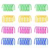 40 Pieces Durable Rubber Spring Toys for Cat Play and Interaction Assorted Color