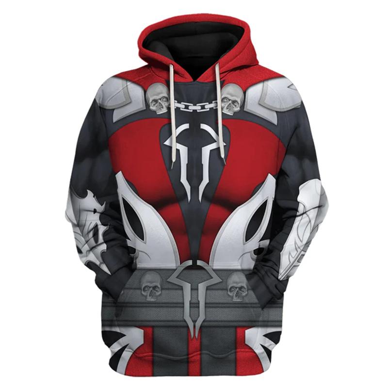 Gra Walki Mortal Kombat Bluza z Kapturem Graficzna Dla Mężczyzn Nadruk 3D Oversize Bluza z Kapturem Modny Casual Sudaderas